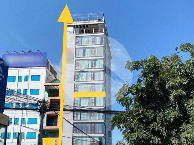 11 Floors Commercial Building For Rent - Beoung Tumpun