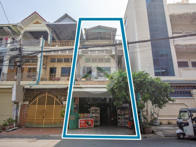 4 Bedroom Shophouse For Sale - Toul Svay Prey 2
