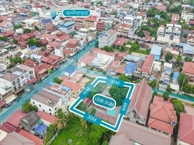1206 Sqm Residential Land For Sale - Kouk Chak