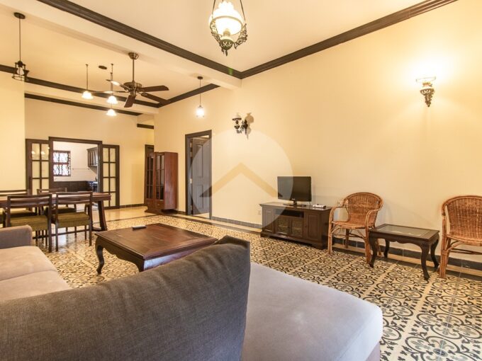 2 Bedroom Serviced Apartment For Rent - Svay Dangkum