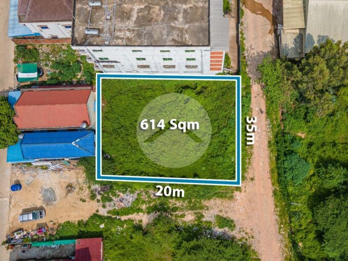 614 Sqm Land For Sale - Sangkat 4