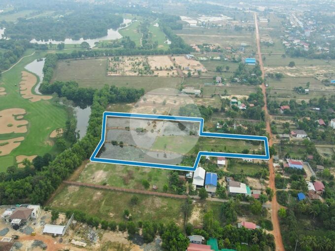 1.6 Hectare Land For Sale - Near Angkor Golf Resort