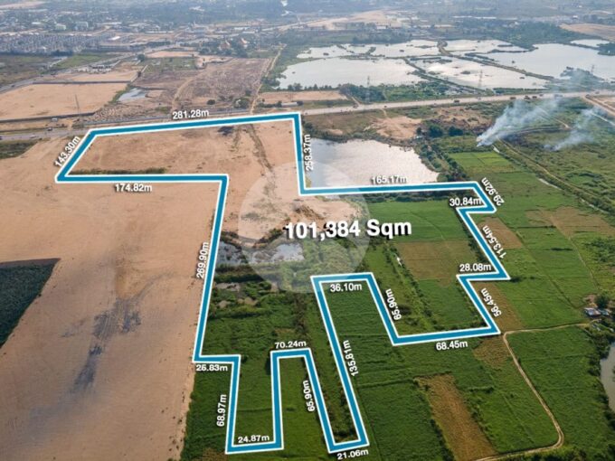 10 Ha Land For Sale - Hun Sen BLVD
