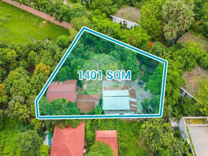 1401 Sqm Residential Land For Sale - Sala Kamreuk