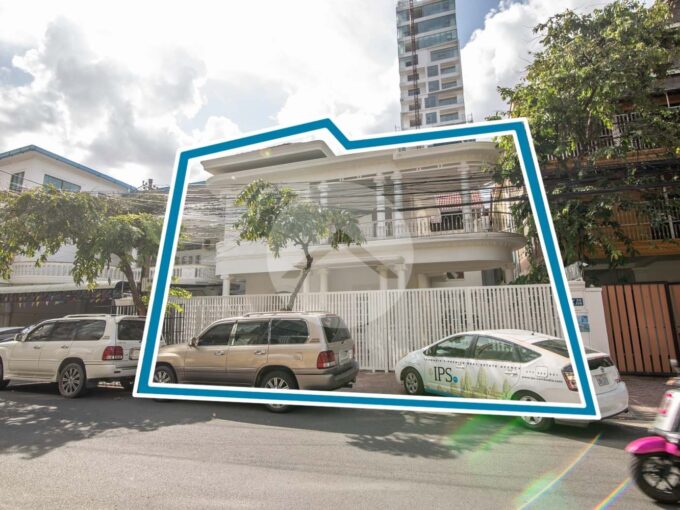 12 Bedroom Commercial Villa For Rent - Daun Penh