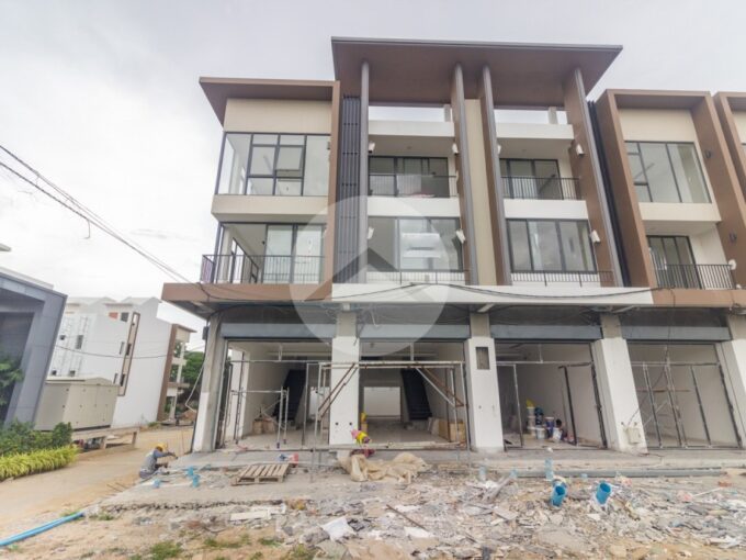 5 Unit Shophouse Complex For Rent  - Preaek Kampues