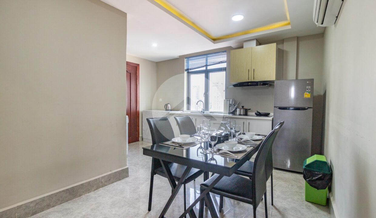 3 Bedroom Serviced Apartment For Rent - BKK2