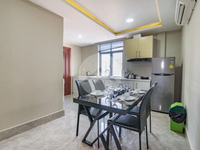 3 Bedroom Serviced Apartment For Rent - BKK2