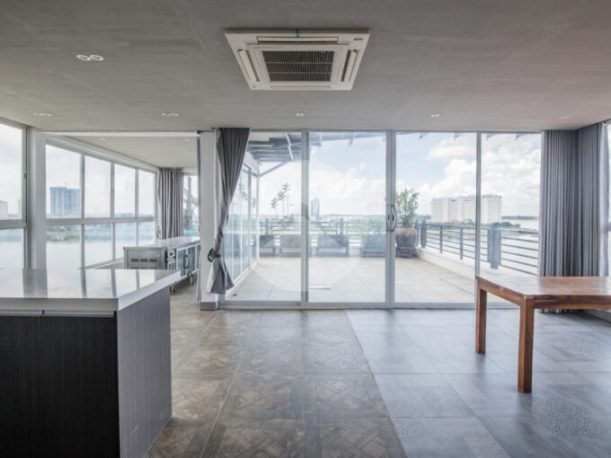 3 Bedroom Serviced Apartment For Rent - Daun Penh