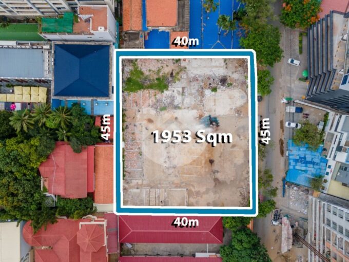 1953 Sqm Commercial Land For Rent - Toul Kork