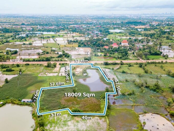 1.8 Hectare Land For Sale - Kandal Stueng