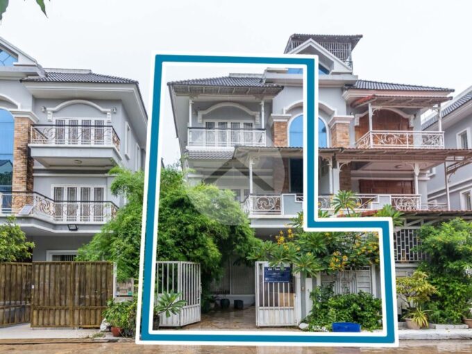 4 Bedroom Twin Villa For Sale - Borey Vimean Phnom Penh