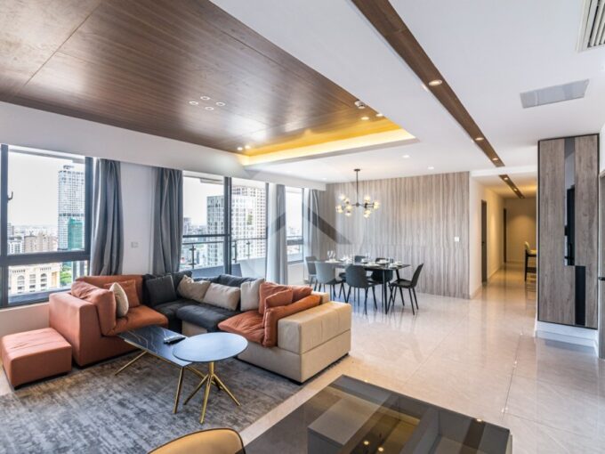 4 Bedroom Serviced Apartment For Rent - BKK1