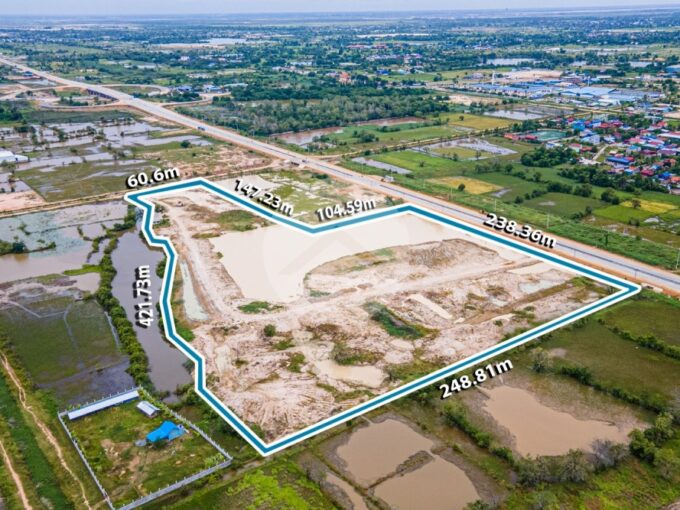 6.75 Hectare Land For Lease - Kandal Steung