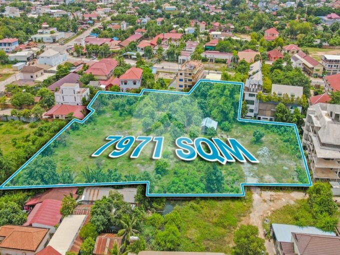 7971 Sqm Residential Land For Sale - Svay Dangkum