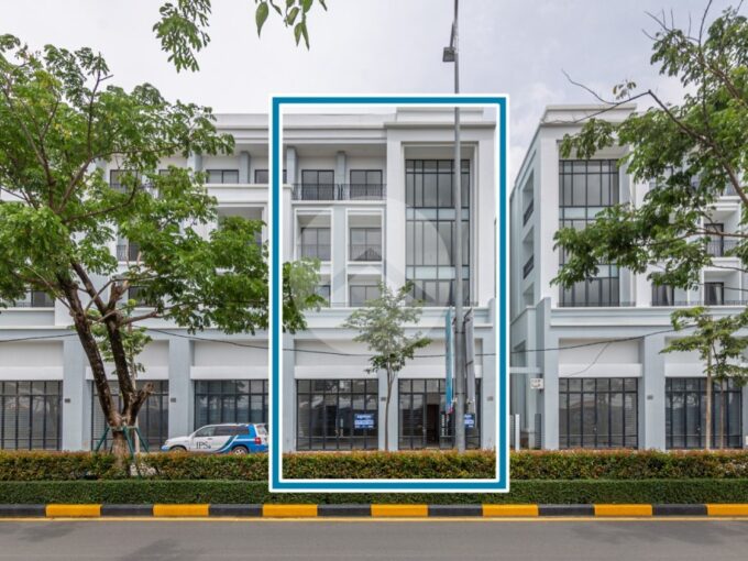 Double Shophouse For Rent - Borey Chip Mong 271