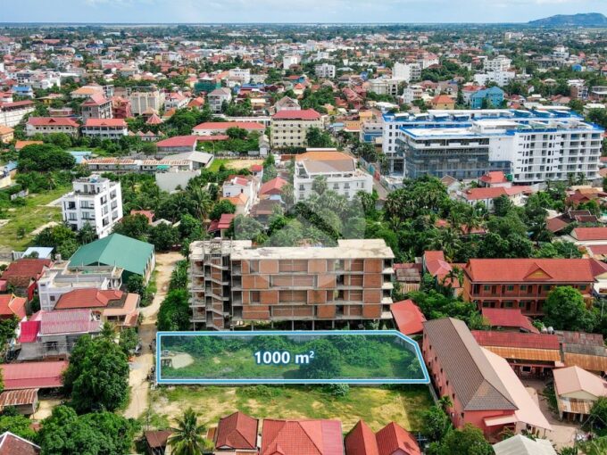 1000 Sqm Land For Sale - Svay Dangkum