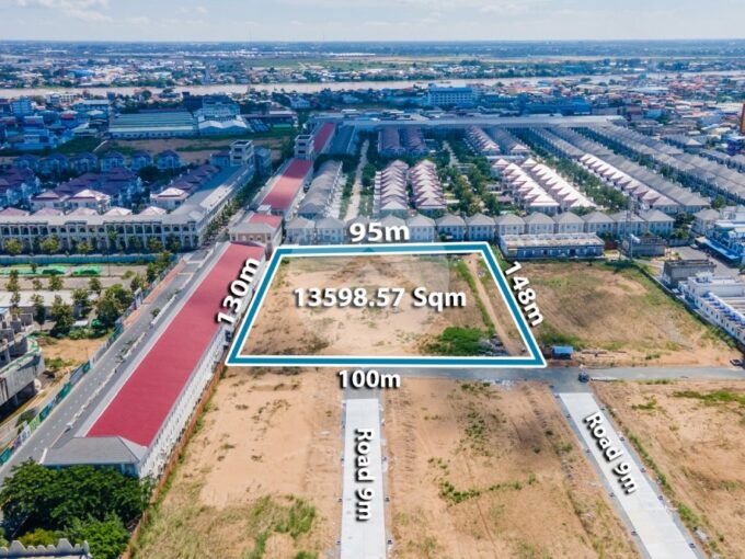 13599 Sqm Commercial Land For Rent - Hun Sen BLVD