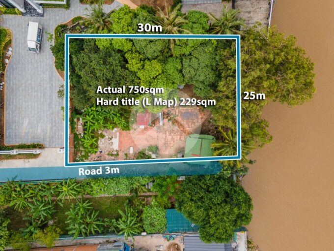 750 Sqm Land For Sale - Mekong Riverfront