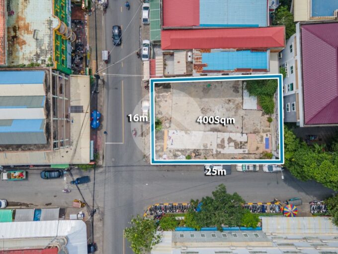 400 Sqm Land For Rent - Toul Svay Prey
