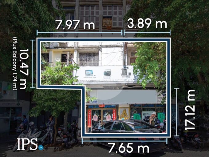 5 Unit Shophouse For Sale - Norodom BLVD