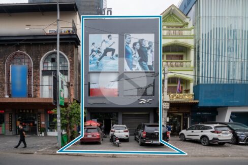 Double Shophouse For Rent - Sihanouk BLVD