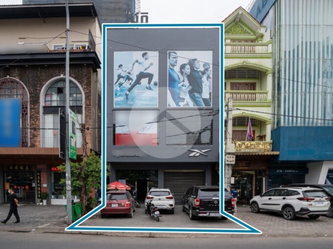Double Shophouse For Rent - Sihanouk BLVD