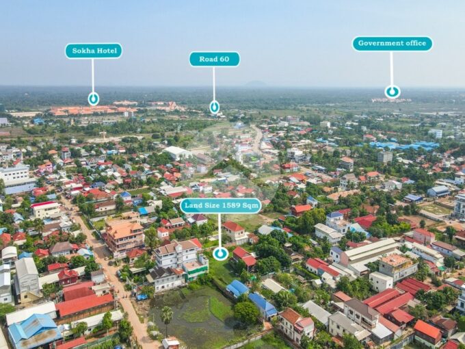 1589 Sqm Residential Land For Sale - Slor Kram