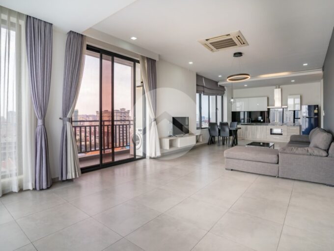 2 Bedroom Serviced Apartment For Rent - Toul Kork