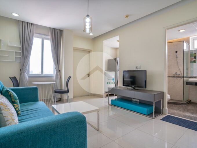 1 Bedroom Serviced Apartment For Rent - Boeung Trabek