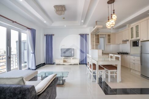 2 Bedroom Serviced Apartment For Rent - Toul Tom Pong 2