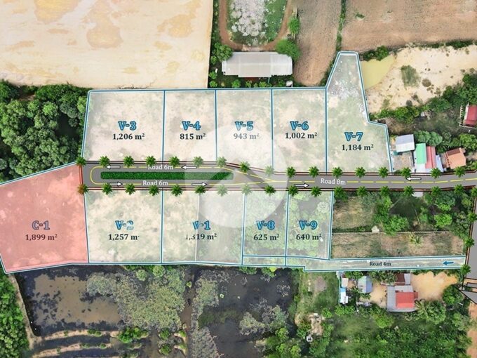 1899 Sqm Land For Sale - Next to Golf Course