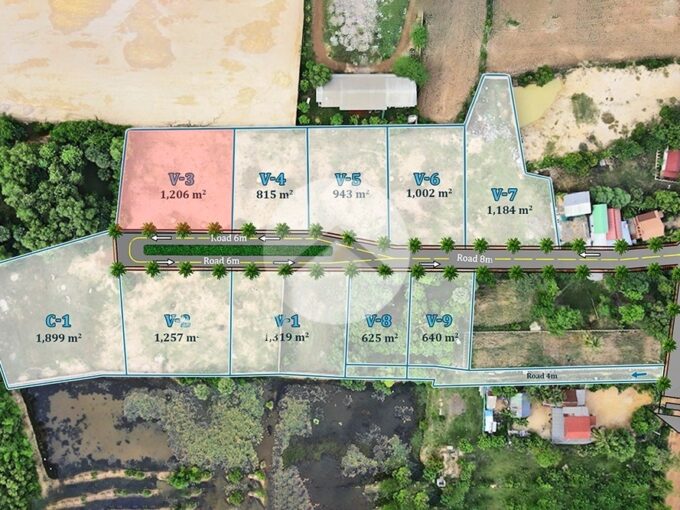 1206 Sqm Land For Sale - Next to Golf Course