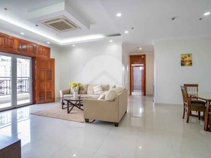 2 Bedroom Serviced Apartment For Rent - BKK1