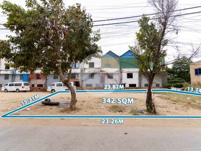 342 Sqm Residential Land For Sale - Teuk Thla