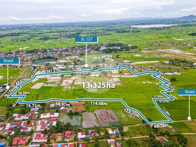 13 Hectare Land For Sale- Kampong Speu Province