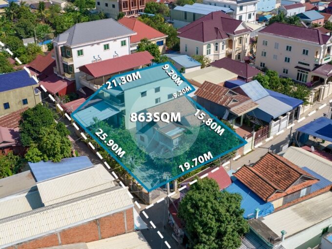 493 Sqm Land For Sale - Preaek Ruessei