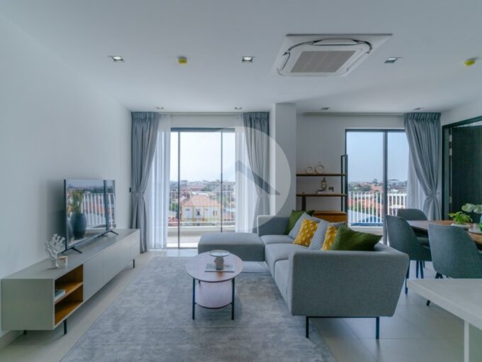 2 Bedroom Condo For Rent - Svay Dangkum