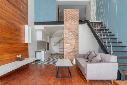 Duplex 2 Bedroom Serviced Apartment For Rent - BKK1