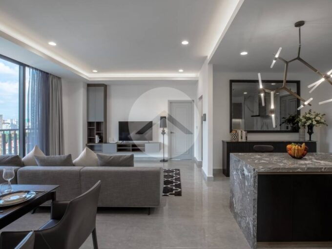 2 Bedroom Serviced  Apartment For Rent - BKK1
