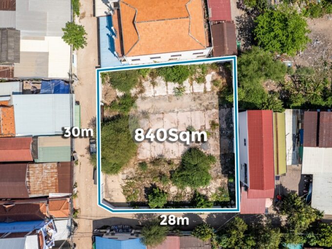 840 Sqm Land For Sale - Chak Angrae Leu