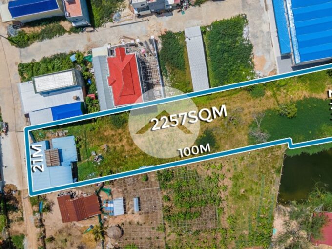 2257 Sqm Land For Sale - Ta Khmau