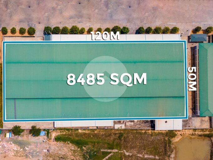 8485 Sqm Warehouse And Factory For Rent - Kompong Speu
