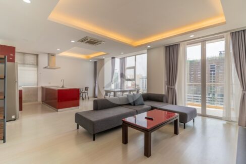 3 Bedroom Serviced Apartment For Rent - BKK1