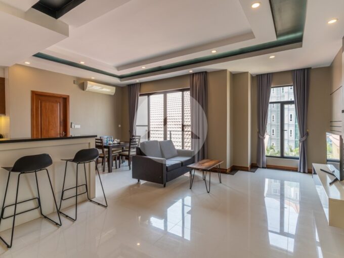 1 Bedroom Serviced Apartment For Rent - Phsar Daeum Thkov