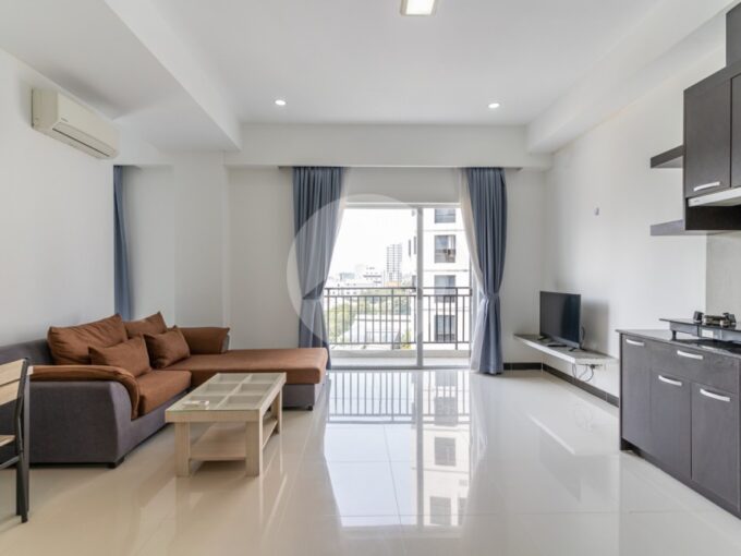 1 Bedroom Serviced Apartment For Rent - Tonle Bassac