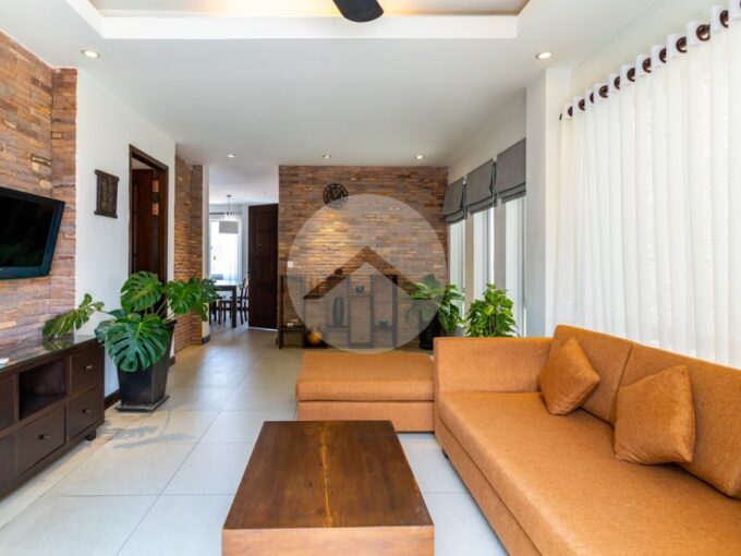 2 Bedroom Serviced Apartment For Rent - Tonle Bassac