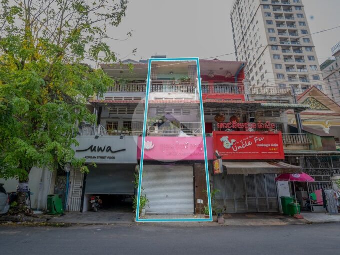 3 Storey Townhouse For Sale - BKK1