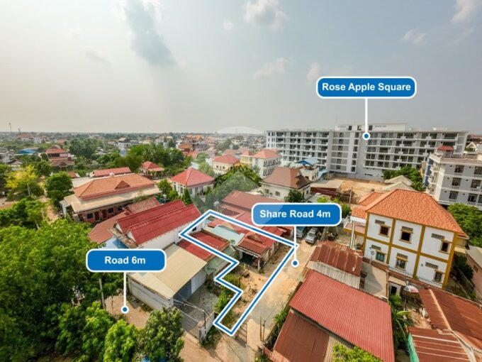 399 Sqm Residential Land For Sale - Svay Dangkum