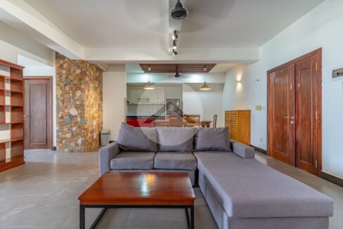 2 Bedroom Serviced Apartment For Rent - Tonle Bassac